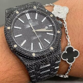 Audemars Piguet Moissanite Diamond Iced Out Bust Down Watch (Pass Diamond Tester)