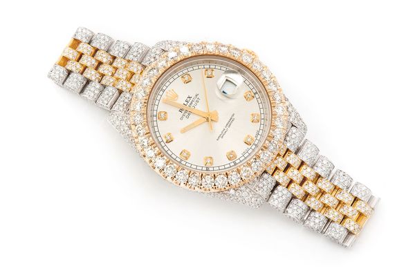Men’s Rolex Two Tone Diamond Timepiece