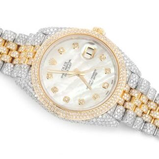 Rolex Men’s Two Tone Diamond Watch