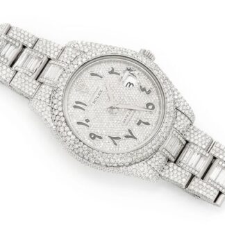 Diamond Encrusted Watch For Men