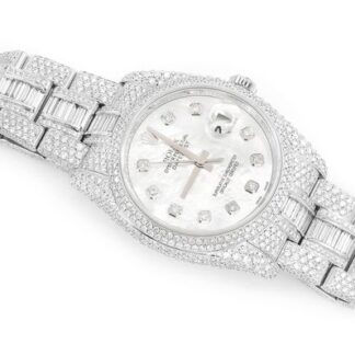 41MM Men Rolex With Diamond Watch