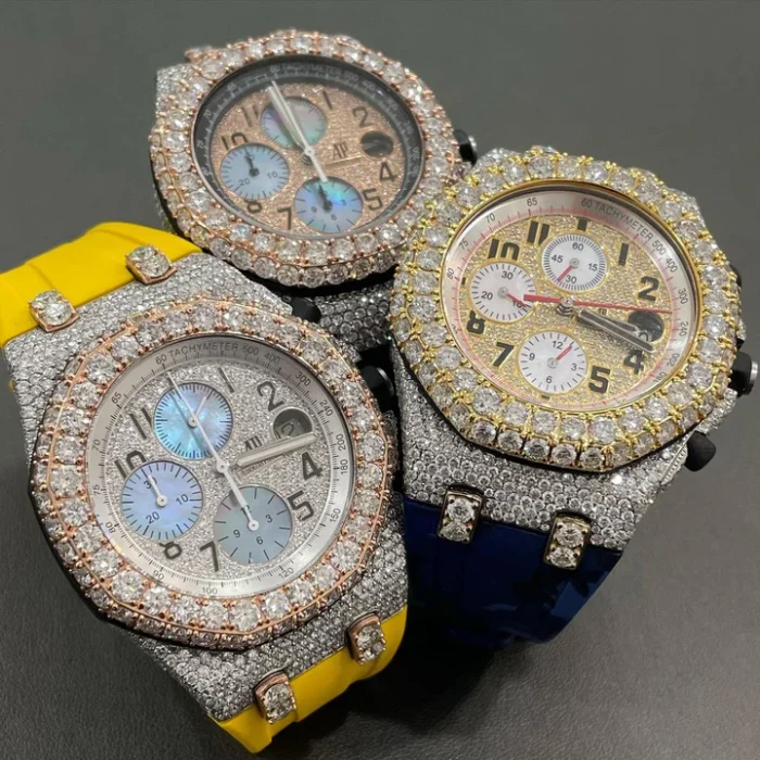 Moissanite AP Watch 42mm Audemars